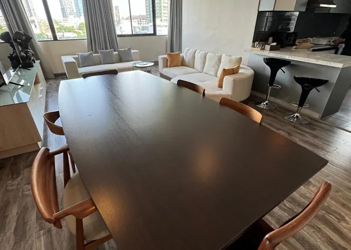 W8 Condo, Floor Luxe 3 Bedroom Penthouse, Hip Area, 5 Mins From Thonglo Bts Station Appartamento *